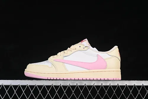All categories Air Jordan Jordan series basketball shoes Air Jordan 1 Low Travis Scott x Air Jordan 1 Low OG AJ1 Joe 1 undercut low IQ7604-101